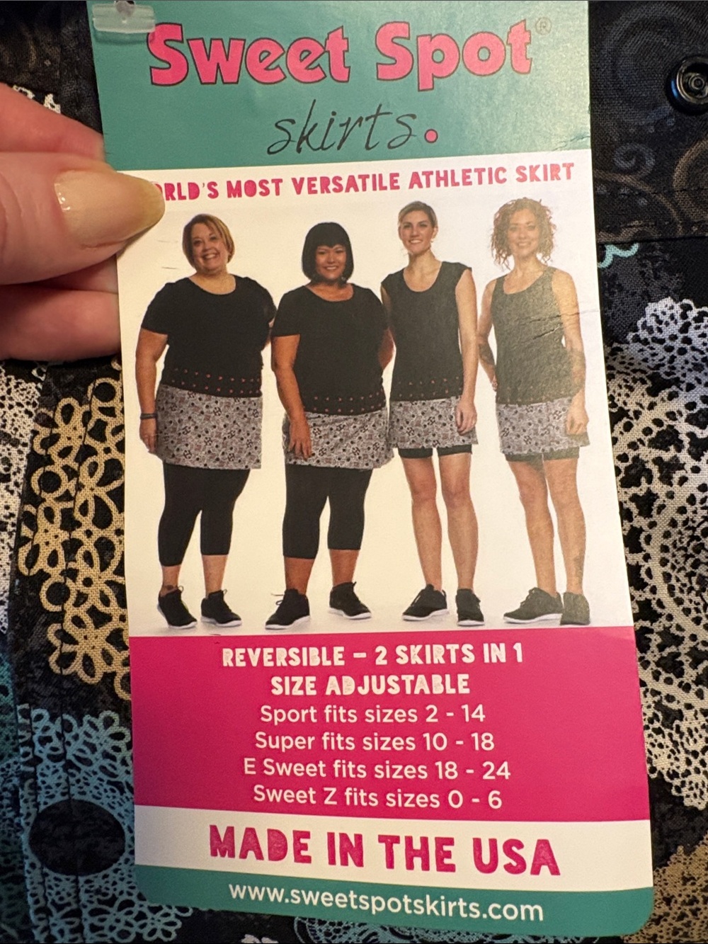 Reversible Athletic Skort